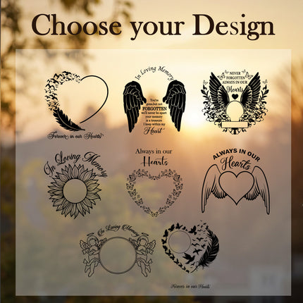 Personalized Memorial Wind Chimes with Custom Name