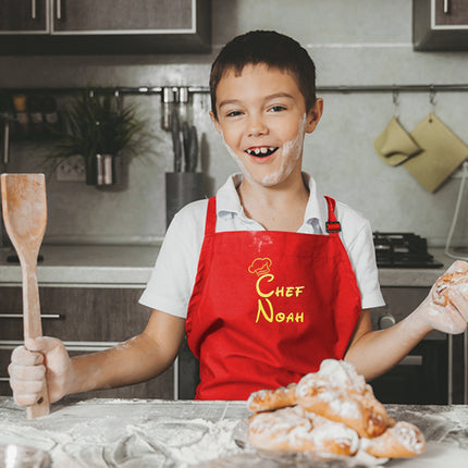 Personalized Kids Apron with Custom Name