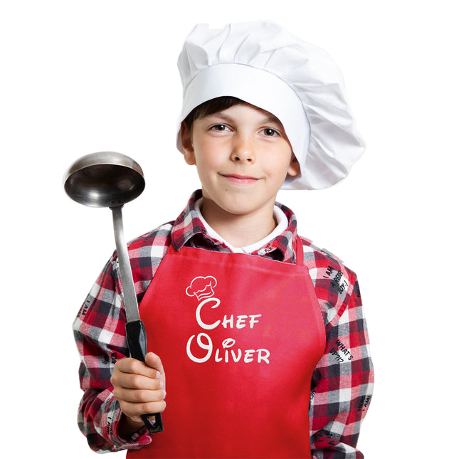 Personalized Kids Apron with Custom Name