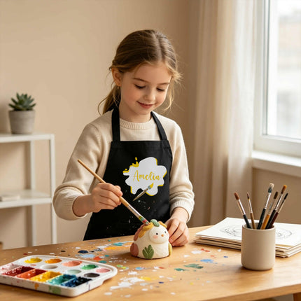 Personalized Kids Apron for Painting and Craft