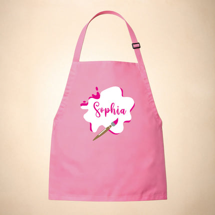 Personalized Kids Apron for Painting and Craft