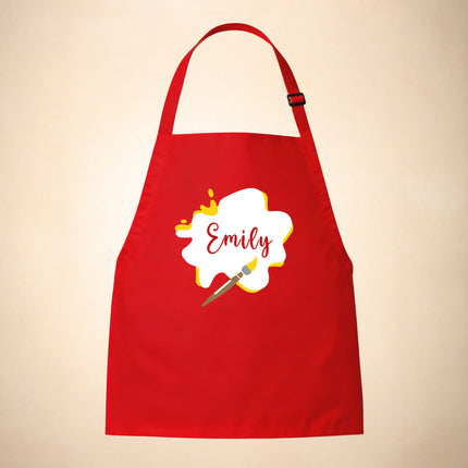 Personalized Kids Apron for Painting and Craft