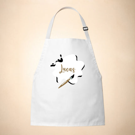 Personalized Kids Apron for Painting and Craft
