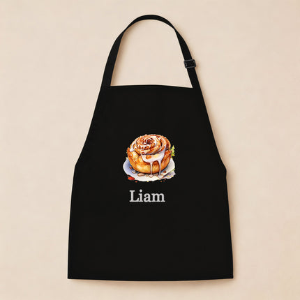 Personalized Kids Apron for Cooking, Food Designs Unisex Aprons, Pancake, Burger, Hotdog, Popcorn, Cupcake