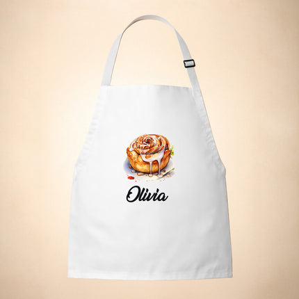 Personalized Kids Apron for Cooking, Food Designs Unisex Aprons, Pancake, Burger, Hotdog, Popcorn, Cupcake