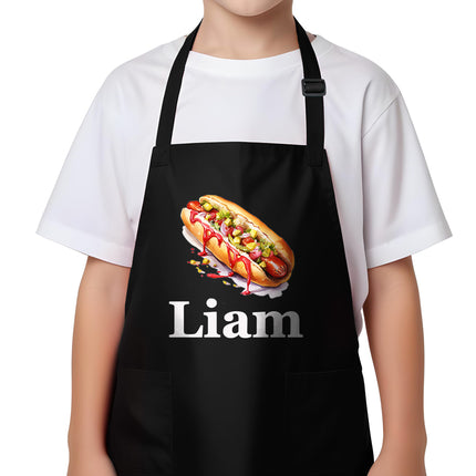 Custom Kids Apron with Name Kids Kitchen Apron