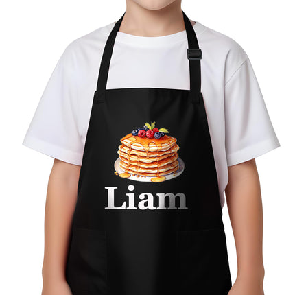 Personalized Kids Apron for Cooking, Food Designs Unisex Aprons