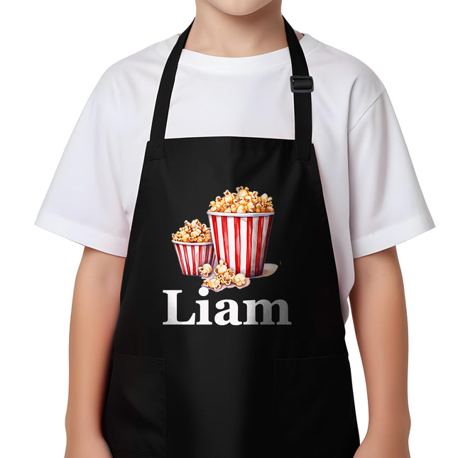 Personalized Kids Apron for Cooking & Baking, Food Designs