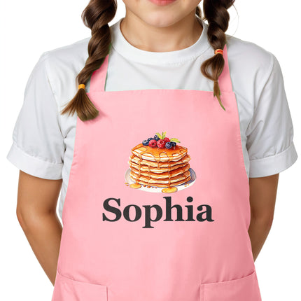 Personalized Kids Apron for Cooking, Food Designs Unisex Aprons