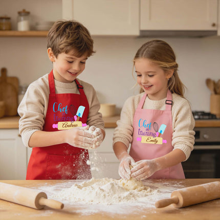 Personalized Kids Apron Chef In Training
