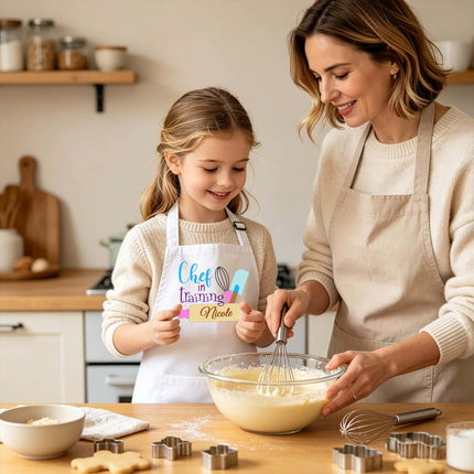 Personalized Kids Apron Chef In Training