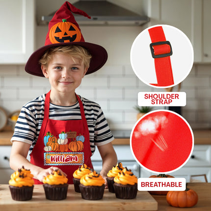 Personalized Kids Apron for Kitchen with Name