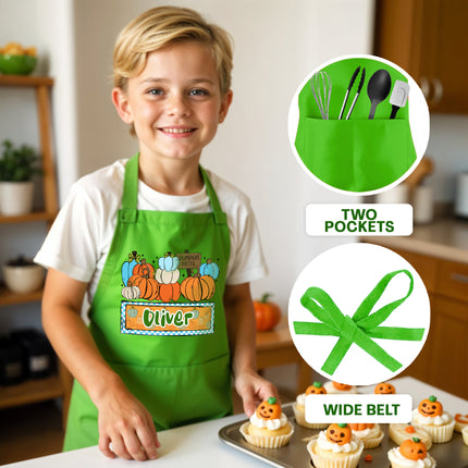 Personalized Kids Apron for Kitchen with Name