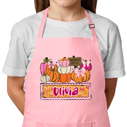 Personalized Kids Apron for Kitchen with Name