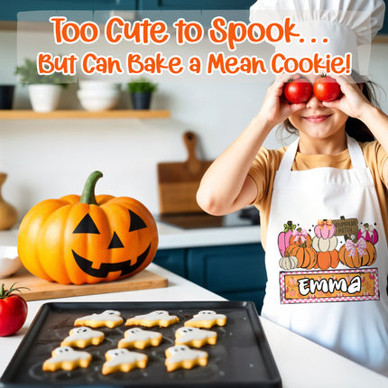 Personalized Kids Apron for Kitchen with Name