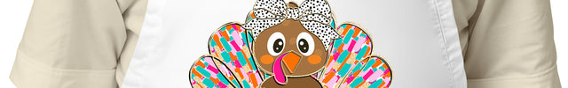 Personalized Kids Apron for Kitchen with Name - Turkey