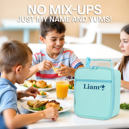 Personalized Lunch Box Insulated Bag  - Green