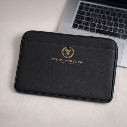 Personalized Laptop Sleeve with Custom Name and Initial
