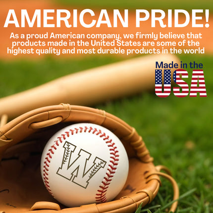 Personalized Baseball Ball with Custom Name, Intial