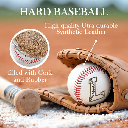 Personalized Baseball Ball with Custom Name, Intial