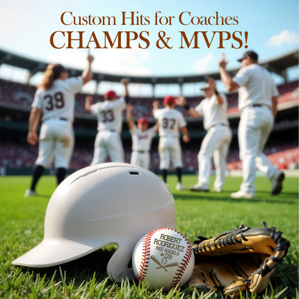 Personalized Baseball Ball with Custom Name