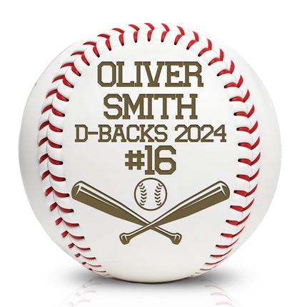 Personalized Baseball Ball with Custom Name