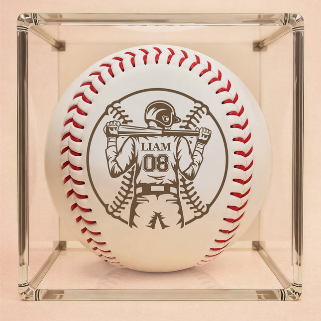 Personalized Baseball Ball with Custom Name