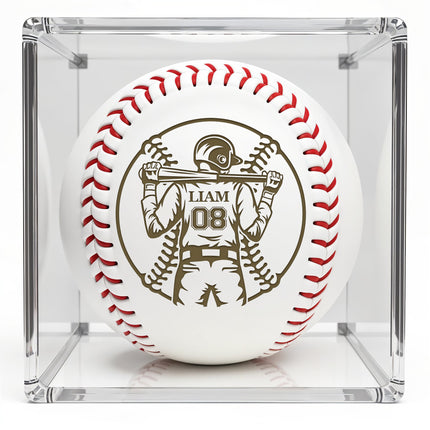 personalized baseball ball with custom name engraved ball personalized baseball gifts for team coach player senior