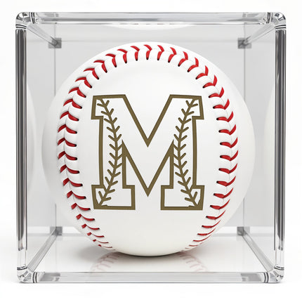 Personalized Baseball Ball with Custom Name, Intial