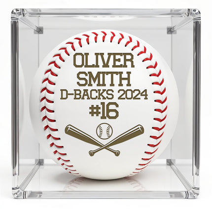 Personalized Baseball Ball with Custom Name