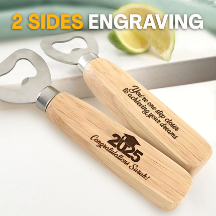 Personalized Bottle Opener with Engraved Name