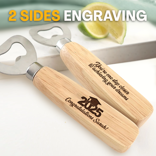 Personalized Bottle Opener with Engraved Name