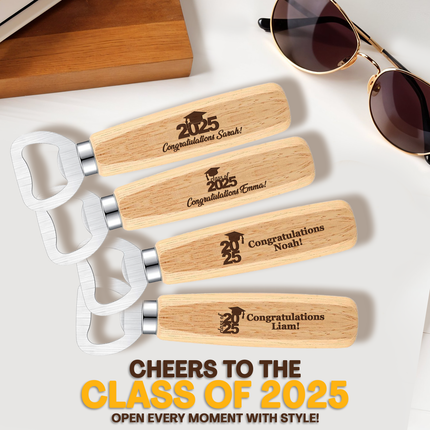 Personalized Bottle Opener with Engraved Name