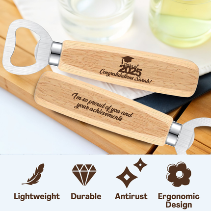Personalized Bottle Opener with Engraved Name