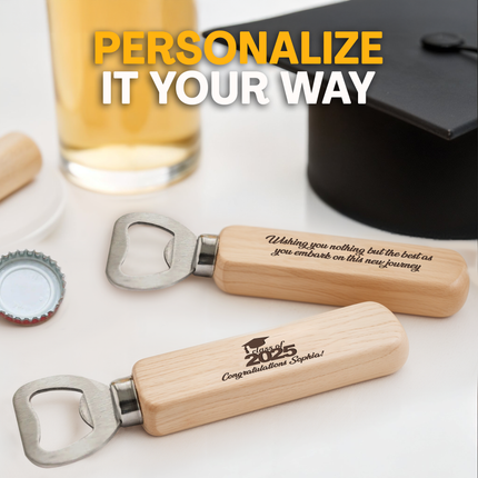 Personalized Bottle Opener with Engraved Name