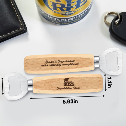 Personalized Bottle Opener with Engraved Name