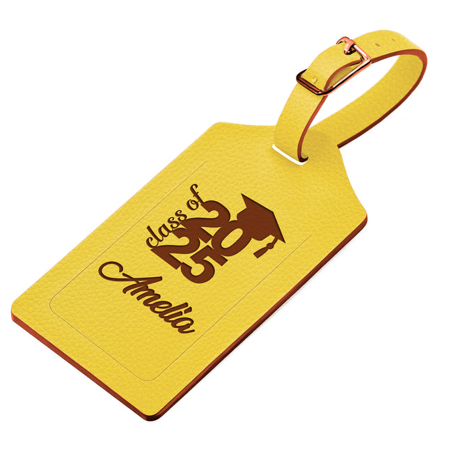 Personalized Luggage Tag with Name for Graduation