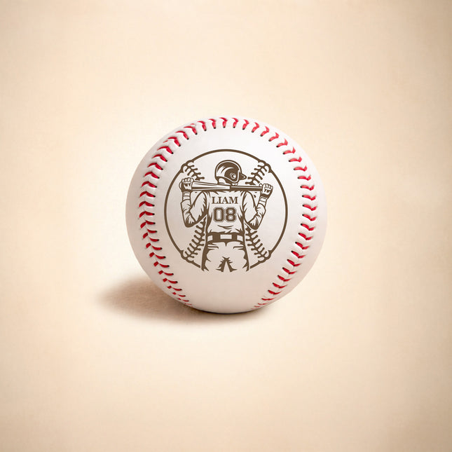 Personalized Baseball Ball with Custom Name
