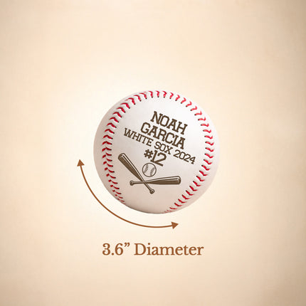 Personalized Baseball Ball - Baseball Bats