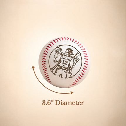 Personalized Baseball Ball with Custom Name