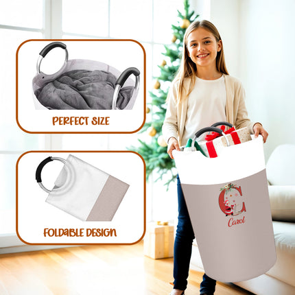 Kids Laundry Basket for Christmas - Beige