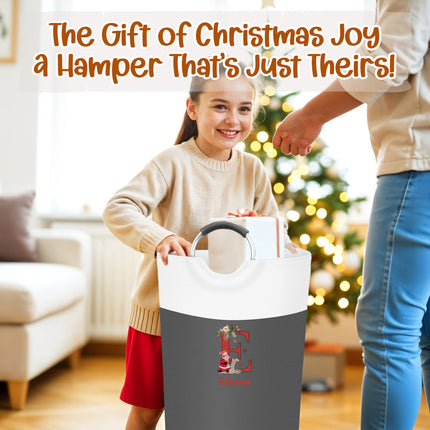 Kids Laundry Basket for Christmas - Gray