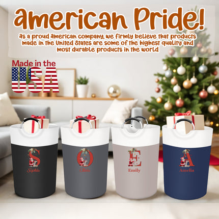 Kids Laundry Basket for Christmas - Gray