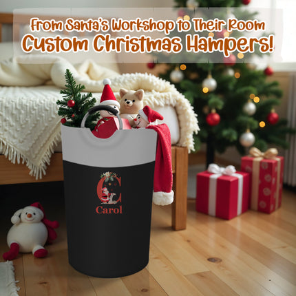 Kids Laundry Basket for Christmas - Black