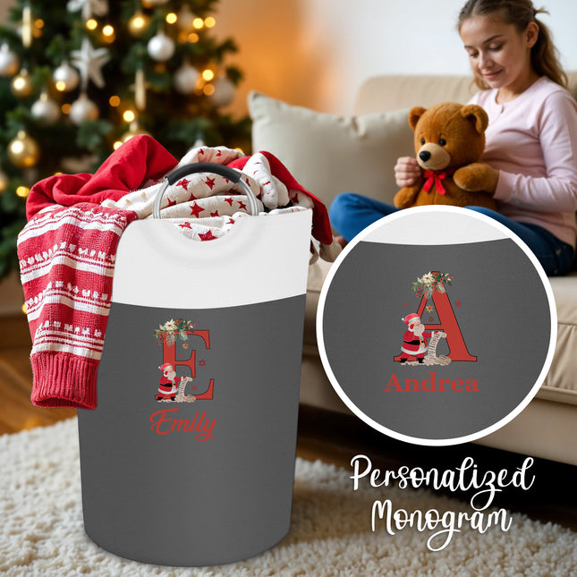 Kids Laundry Basket for Christmas - Gray
