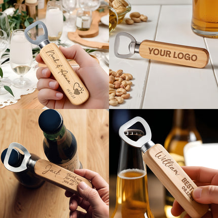 Personalized Bottle Opener Stainless Steel