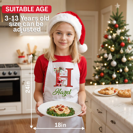 Custom Matching Aprons for Kids & Adults, Holiday Matching Aprons