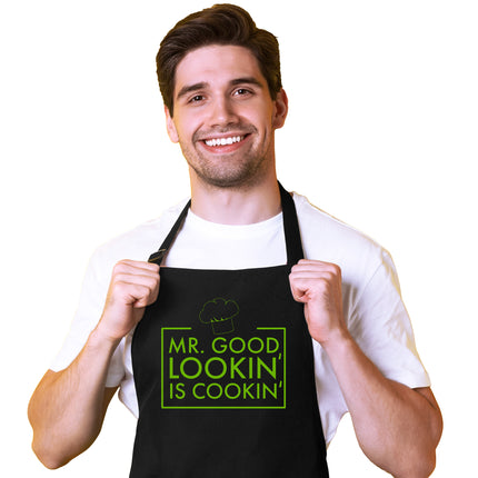 Personalized Men's Apron - Custom Cooking Apron