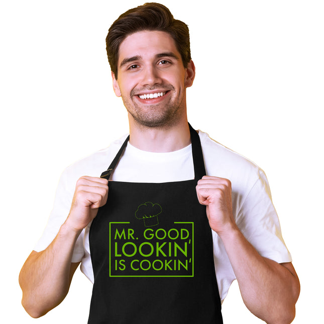 Personalized Men's Apron - Custom Cooking Apron