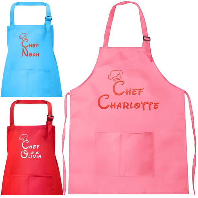Personalized Kids Apron with Custom Name
